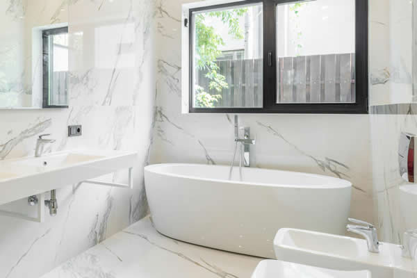 bathroom plumbing suite